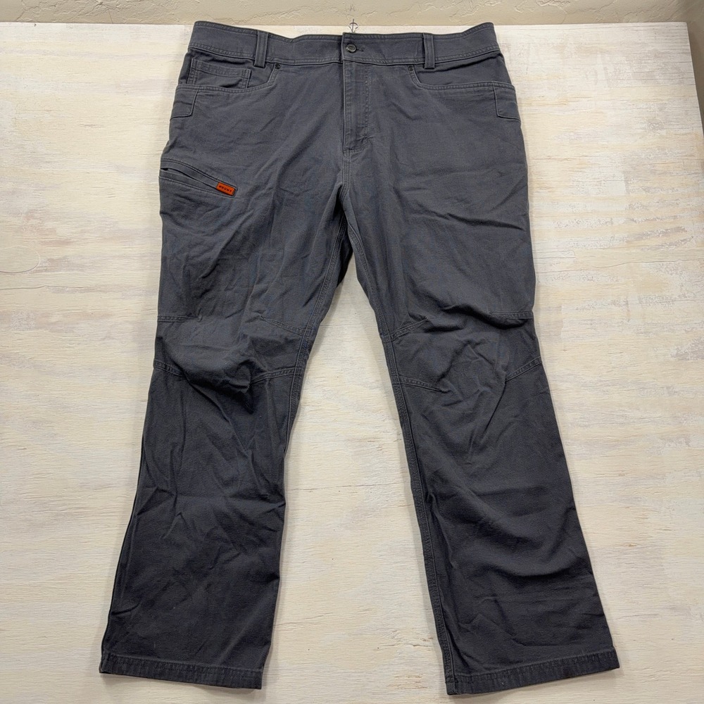Brunt Work Pant The Torra 40x30 Articulated Knee Utility Pockets Grey Mens